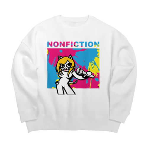 NONFICTIONの『シンガーのん』 Big Crew Neck Sweatshirt