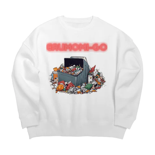 業界用語アイテムズ (エルモミーゴ) Big Crew Neck Sweatshirt