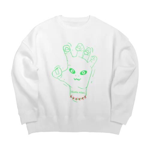 ワレワレハンド Big Crew Neck Sweatshirt