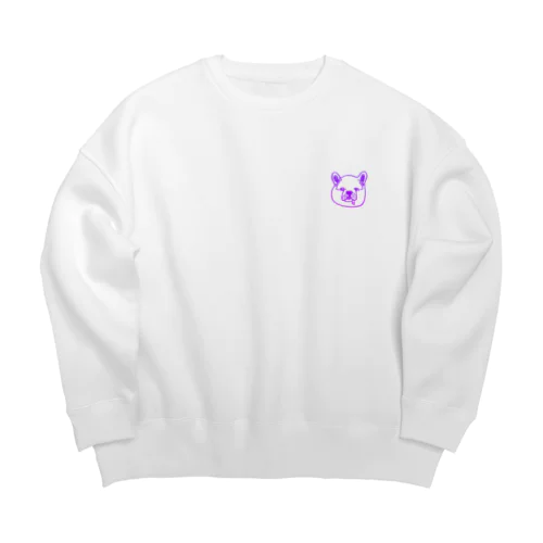 よだれdog Big Crew Neck Sweatshirt