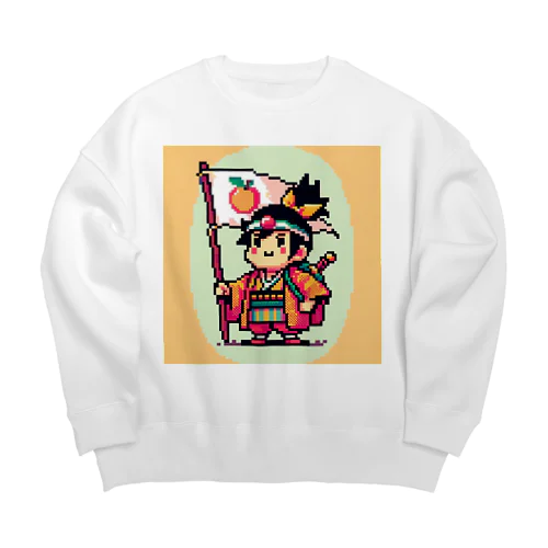 MOMOTARO8bit Big Crew Neck Sweatshirt