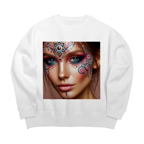 MANDALA MAKEUP ビッグシルエットスウェット