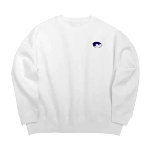 ねんねこ Big Crew Neck Sweatshirt