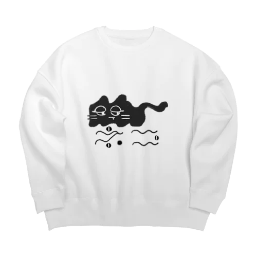 ウネ・ウネコ Big Crew Neck Sweatshirt