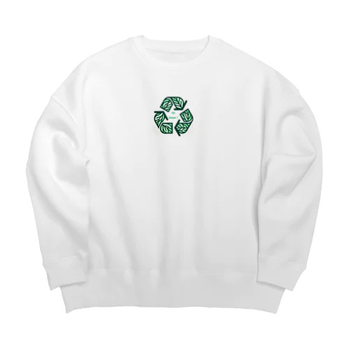 Go Green! Big Crew Neck Sweatshirt