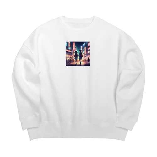 Akihabara  Big Crew Neck Sweatshirt