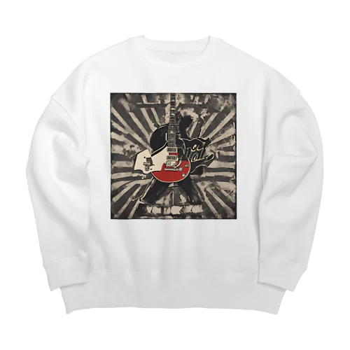 ロックンロール④ Big Crew Neck Sweatshirt