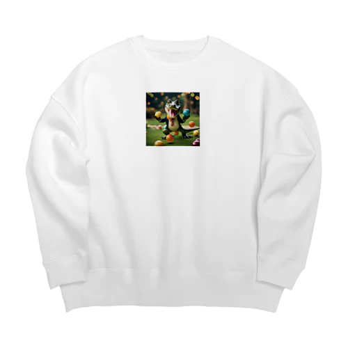 PopPopWANI Big Crew Neck Sweatshirt