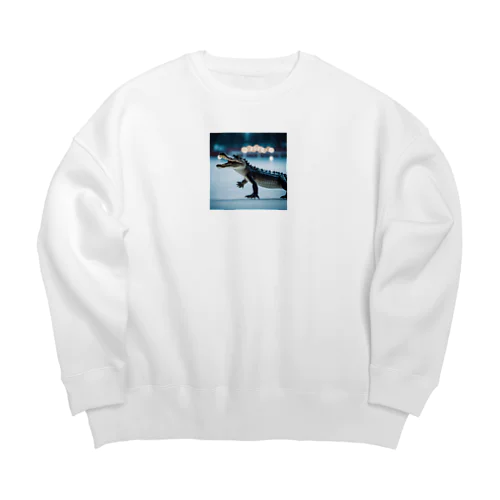 IceSkatingWANI Big Crew Neck Sweatshirt