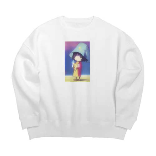 コロンちゃん Big Crew Neck Sweatshirt