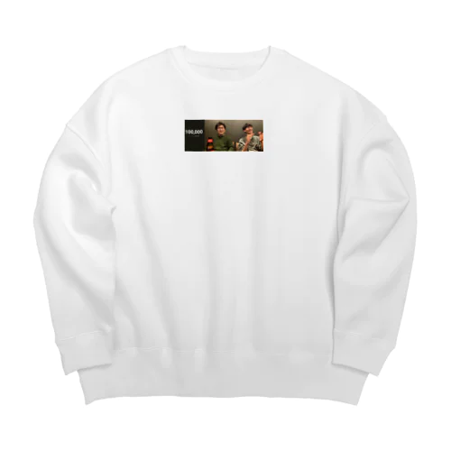 ラッキーマイン10万人達成記念！ Big Crew Neck Sweatshirt