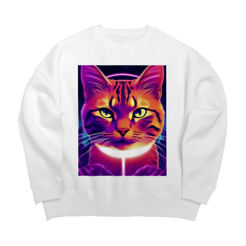 ワイルドビッグキャット Big Crew Neck Sweatshirt