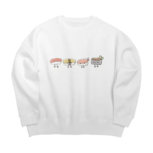 ｽｼｱｼ！ Big Crew Neck Sweatshirt