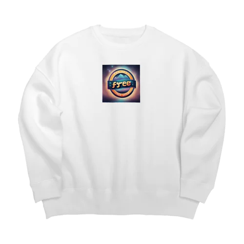 free styleアイテム Big Crew Neck Sweatshirt