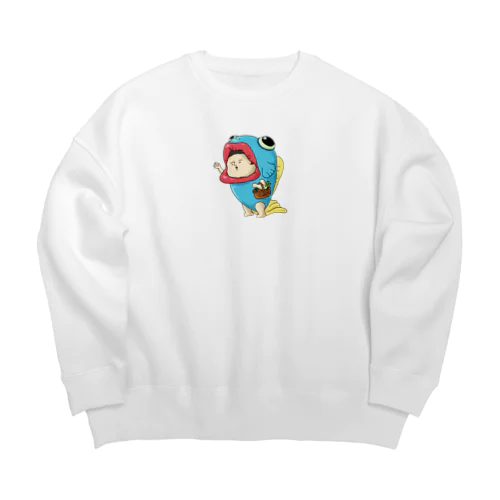 ぎょっ！ Big Crew Neck Sweatshirt