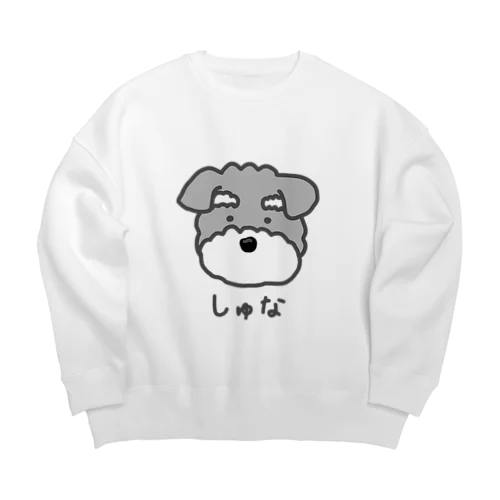 しゅなのぐっず Big Crew Neck Sweatshirt