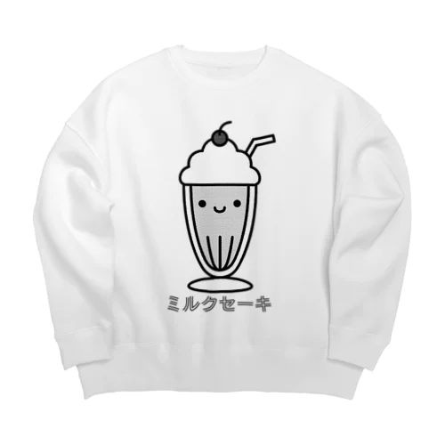 みんな大好きミルクセーキ Big Crew Neck Sweatshirt