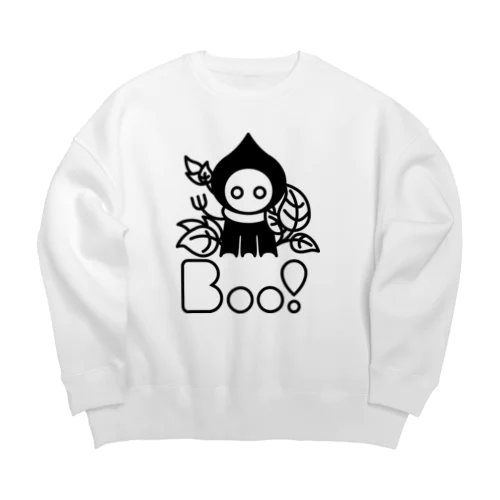 Boo!(フラットウッズ・モンスター) Big Crew Neck Sweatshirt