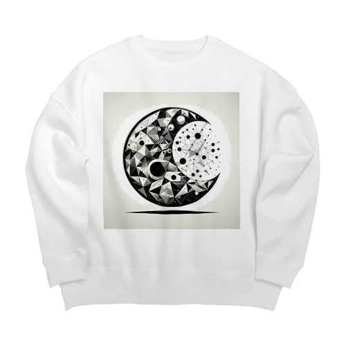 ジオメトリーA9 Big Crew Neck Sweatshirt