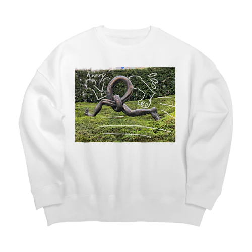 hurry ハリー！ Big Crew Neck Sweatshirt