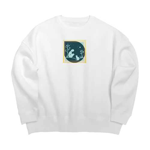 ひみつのはなし Big Crew Neck Sweatshirt