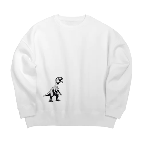 恐竜 Big Crew Neck Sweatshirt