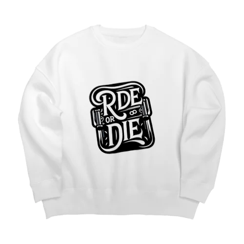 RIDE or DIE 루즈핏 맨투맨