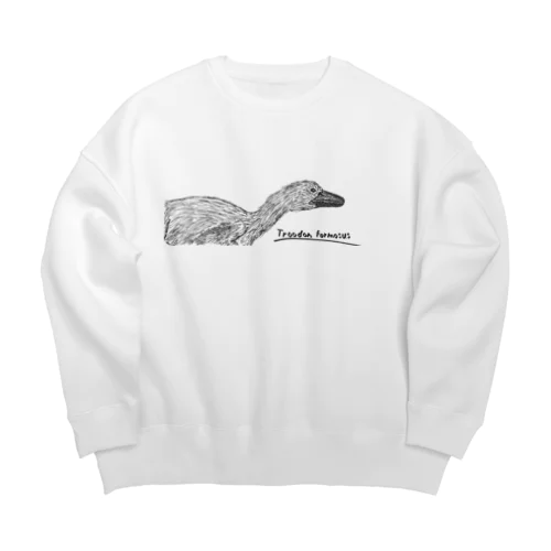 トロオドン　フォルモスス　グッズ Big Crew Neck Sweatshirt