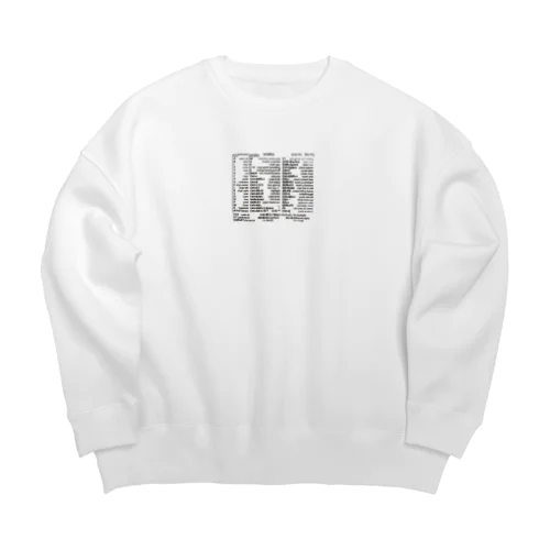 Word,Excel ショートカットキー Big Crew Neck Sweatshirt