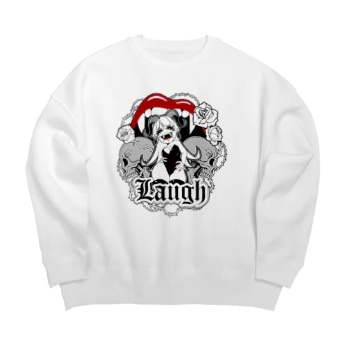 Laugh Big Crew Neck Sweatshirt