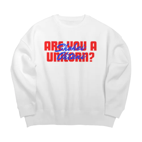 大谷翔平応援グッズ Big Crew Neck Sweatshirt