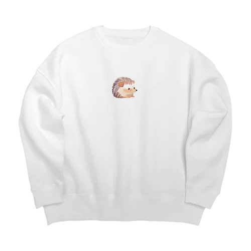 ちっちゃなﾊﾘﾈｽﾞﾐ🦔ホグオ Big Crew Neck Sweatshirt