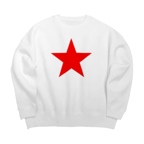 赤星 Big Crew Neck Sweatshirt