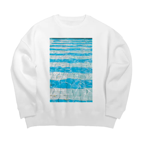 pool in Japan Big Crew Neck Sweatshirt