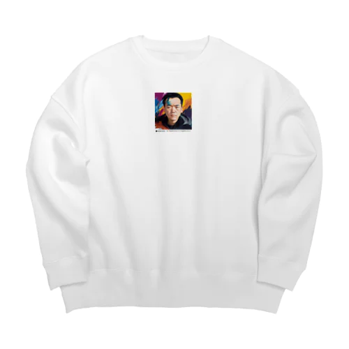 アルプスヒロ人気グッズ Big Crew Neck Sweatshirt