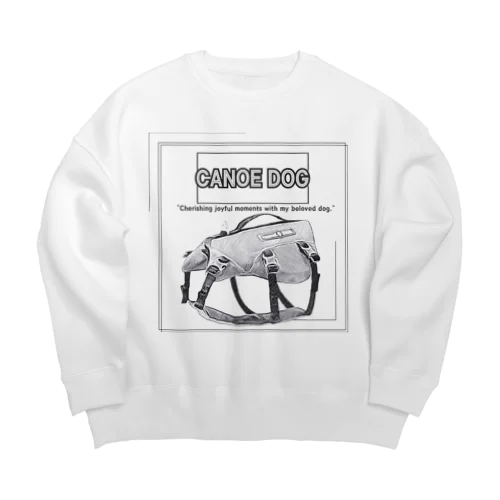 CANOE　DOG　ライフジャケット Big Crew Neck Sweatshirt