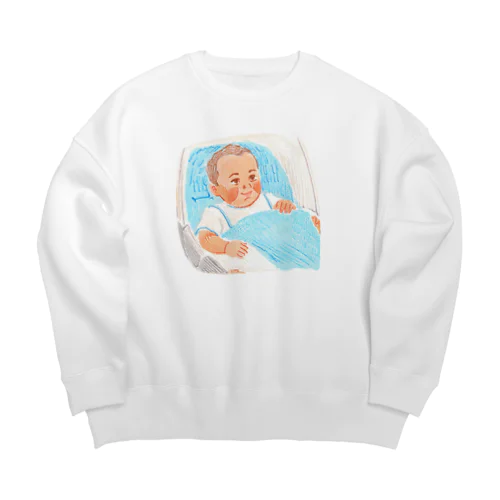 赤ちゃん Big Crew Neck Sweatshirt