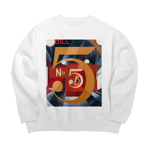 チャールズ・デムス charles demuth No5 金のNo.5 ビッグシルエットスウェット