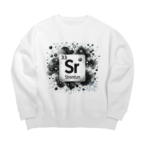 元素シリーズ　~ストロンチウム Sr~ Big Crew Neck Sweatshirt