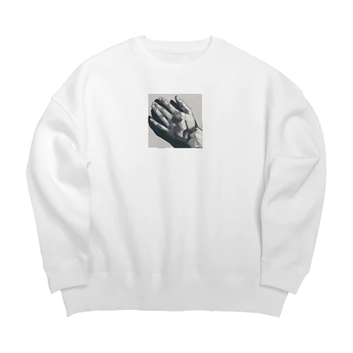 手 Big Crew Neck Sweatshirt