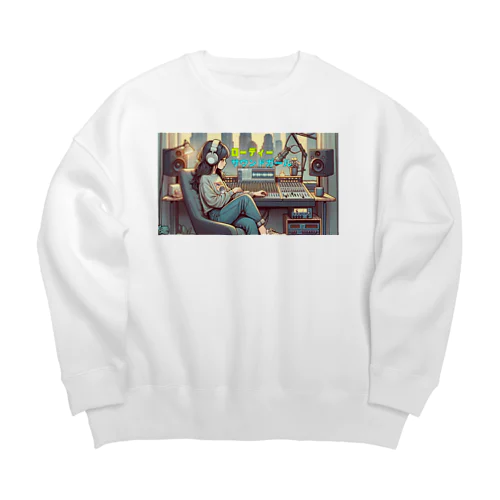 ローディーサウンドガール Big Crew Neck Sweatshirt