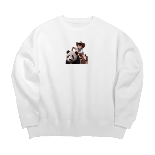 赤ちゃんカウボーイ Big Crew Neck Sweatshirt