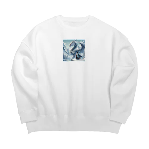 干支シリーズ　冬バージョン Big Crew Neck Sweatshirt