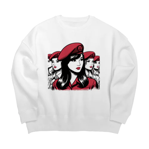 山猫部隊 Big Crew Neck Sweatshirt