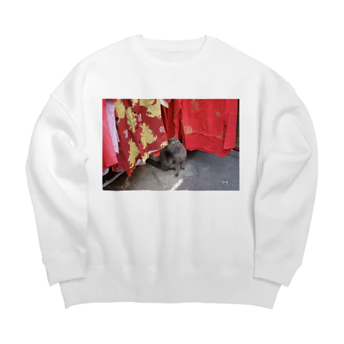 旅猫 Big Crew Neck Sweatshirt