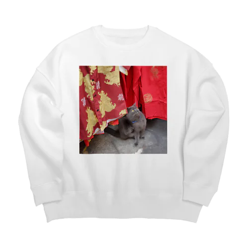 旅猫 Big Crew Neck Sweatshirt