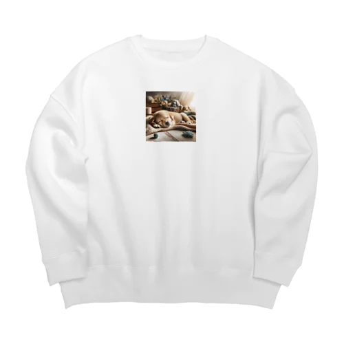 犬🐾2 Big Crew Neck Sweatshirt