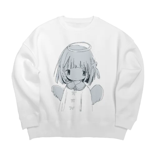 わたしが天国璽ｩへ罅い舳ｪ行っﾂ区ても、 Big Crew Neck Sweatshirt