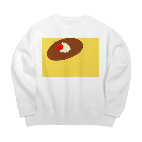 プルプルプリン Big Crew Neck Sweatshirt