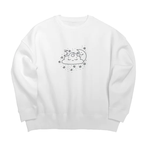 すやすや Big Crew Neck Sweatshirt